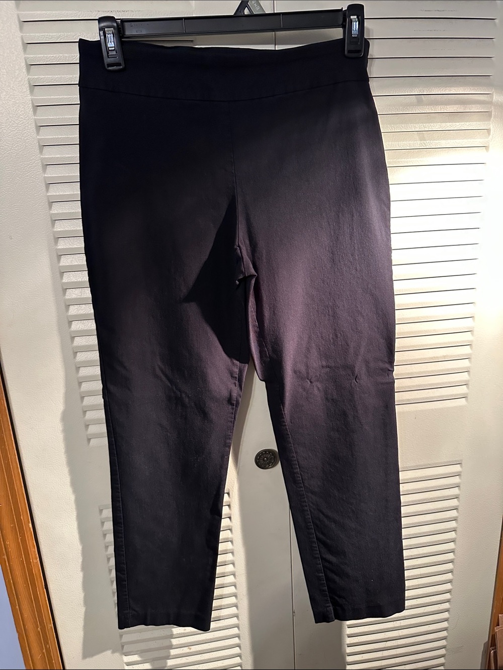 Ladies ' Black Stretch Leggings